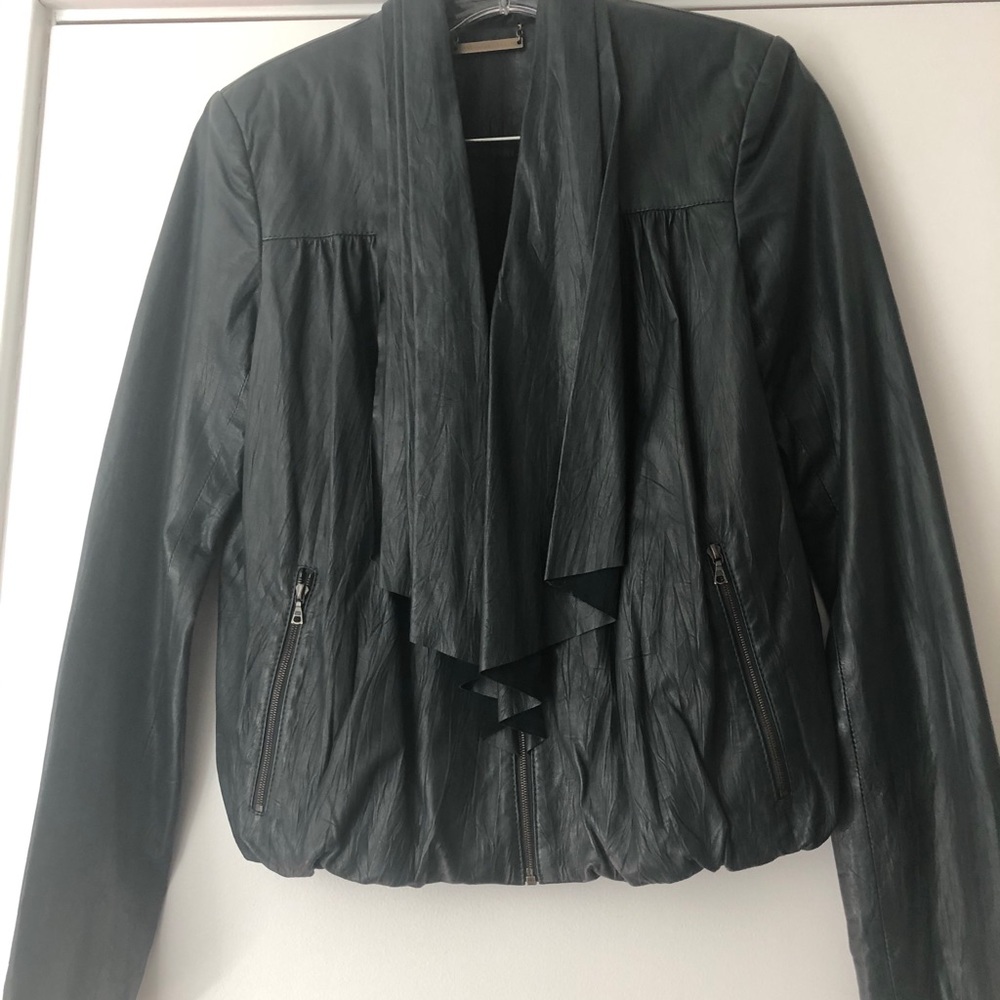 Leather jacket